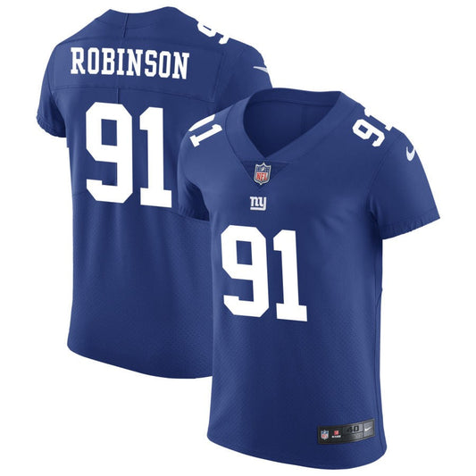 A'Shawn Robinson New York Giants Nike Vapor Untouchable Elite Jersey - Royal